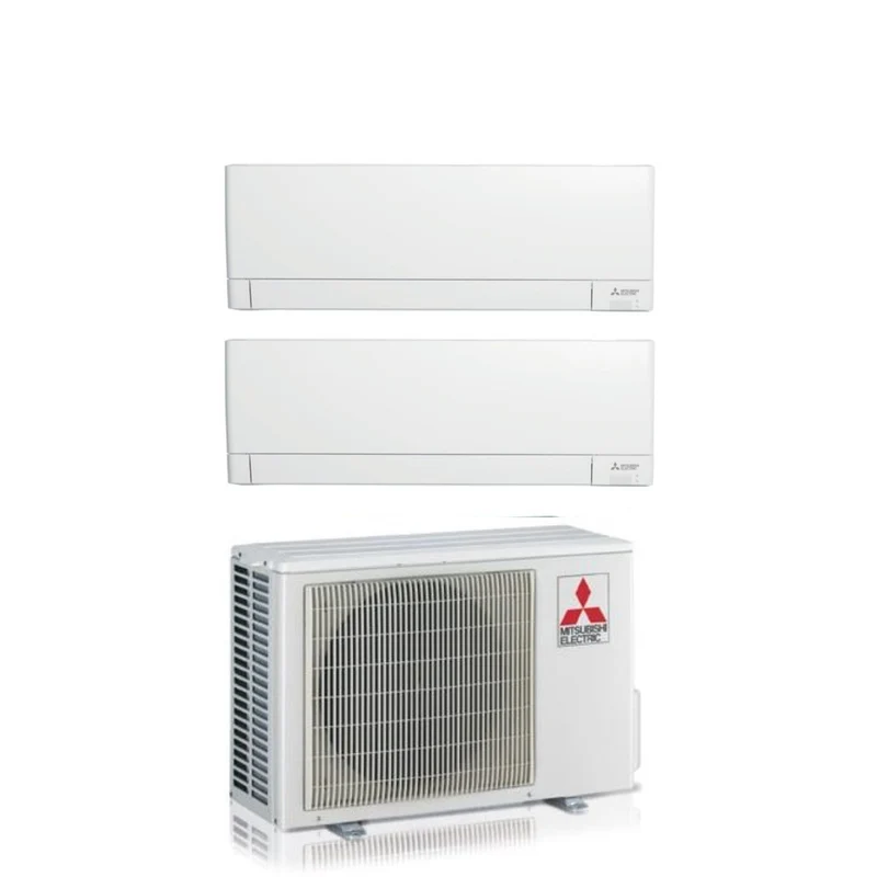 AREA OCCASIONI Climatizzatore Condizionatore Mitsubishi Electric Dual Split Inverter Linea Plus serie MSZ-AY 9+12 btu con MXZ-2F53VF Wi-Fi Integrato R-32 9000+12000 A+++ AO844