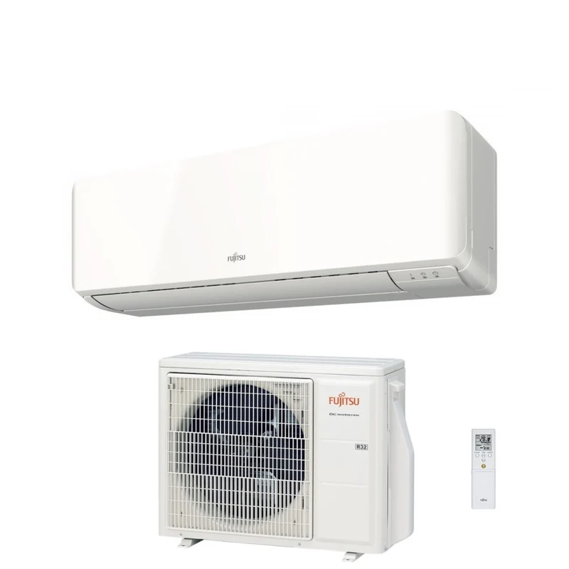 Climatizzatore Condizionatore Fujitsu Inverter serie KM 12000 Btu ASYG12KMCE Codice 3NGF87170 R-32 Wi-Fi Optional Classe A++/A+