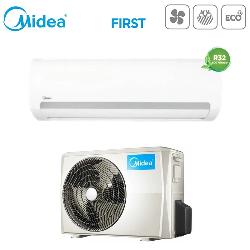 Climatizzatore Condizionatore Midea Inverter serie FIRST 12000 Btu MSMA2BU-12HRDN8 R-32 - Novità