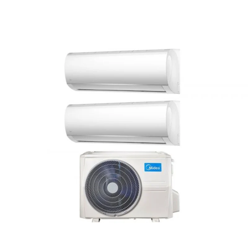 Climatizzatore Condizionatore Midea Dual Split Inverter serie RIGHT 12+12 con M2OD-18HFN8-Q R-32 Wi-Fi Optional 12000+12000 - Novità