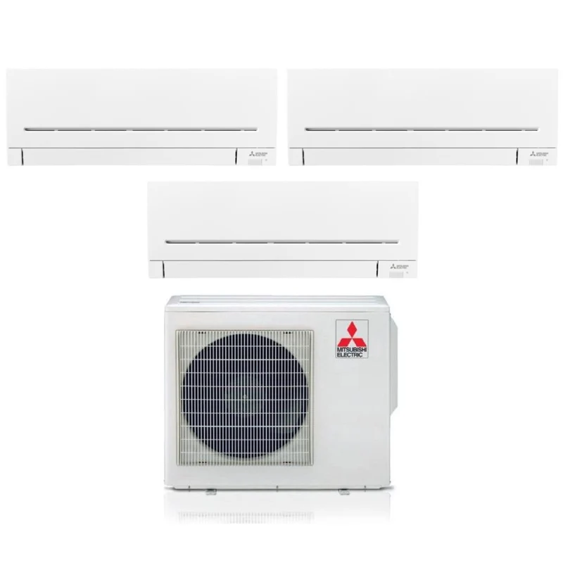 Climatizzatore Condizionatore Mitsubishi Electric Trial Split Inverter Serie AP-VGK 7+9+15 con MXZ-3F54VF2 R-32 Wi-Fi Integrato 7000+9000+15000
