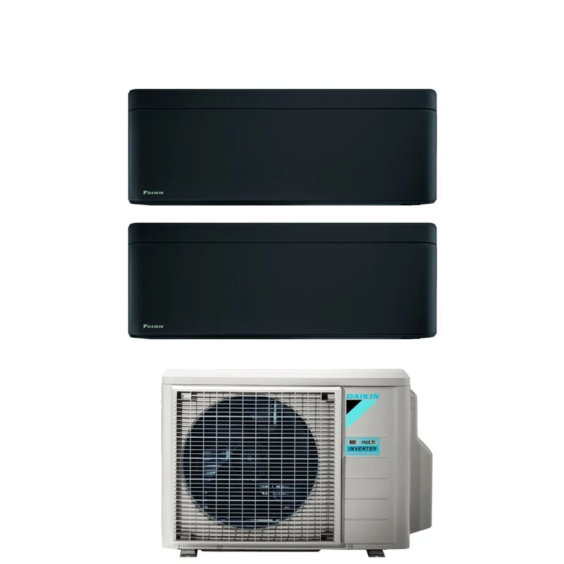 Condizionatore Dual Split Daikin Stylish Total Black 9+12 con 2MXM40A R-32 Wi-Fi Integrato Nero Garanzia Italiana