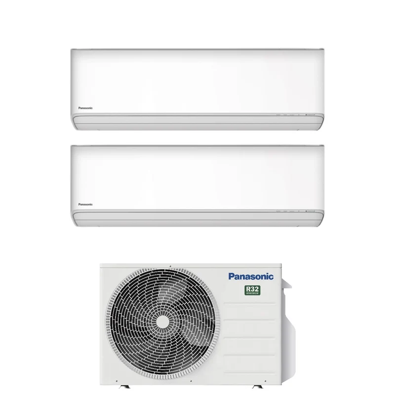 Condizionatore Dual Split Panasonic Etherea White 9+12 con CU-2Z35TBE R-32 Wi-Fi Integrato