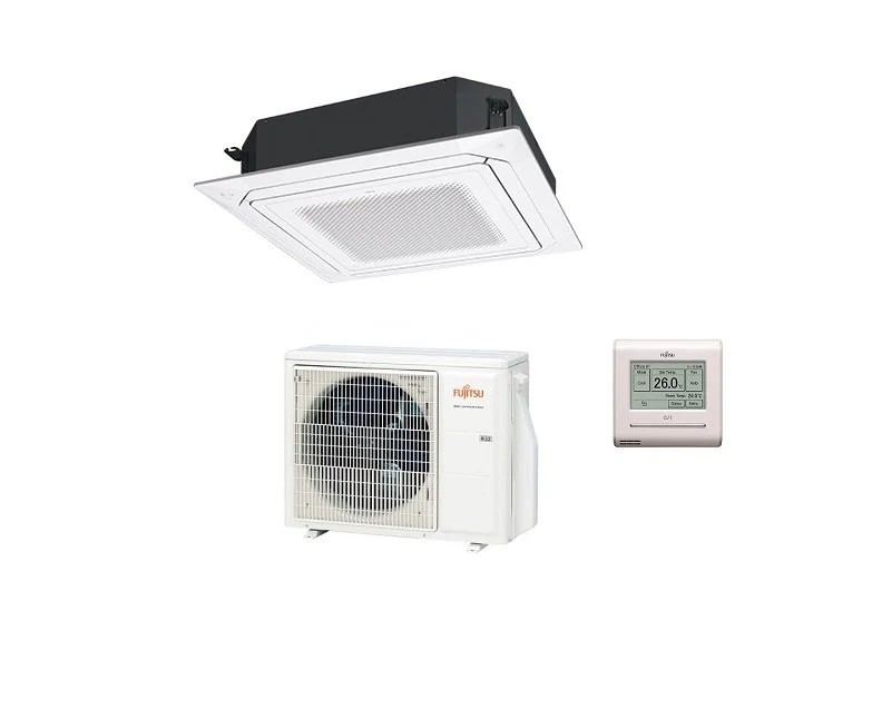 Climatizzatore Condizionatore Fujitsu Cassetta 4 Vie serie KR Circular Flow 36000 Btu R-32 cod. 3NGF88370 White AUXG36KRLB - NOVITA'