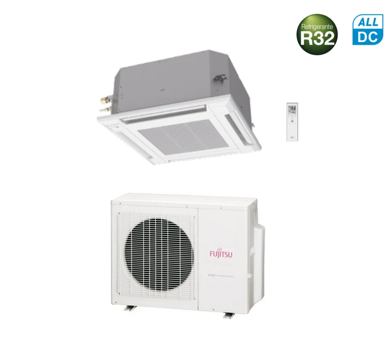 Climatizzatore Condizionatore Fujitsu Cassetta 4 Vie serie KV ECO 9000 Btu R-32 cod. AUXG09KVLA A++ - NOVITA'