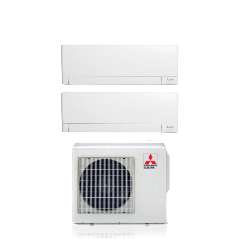Condizionatore Dual Split Mitsubishi Electric MSZ-AY 18+18 MXZ-3F54VF R-32 Wi-Fi Integrato