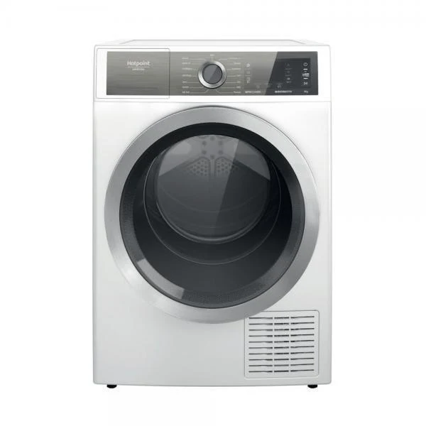 Asciugatrice a Pompa Di Calore Hotpoint H8 D94WB IT 9 Kg Classe A+++ (A84,9xL59,7xP64,9) Motore inverter Anti Allergy