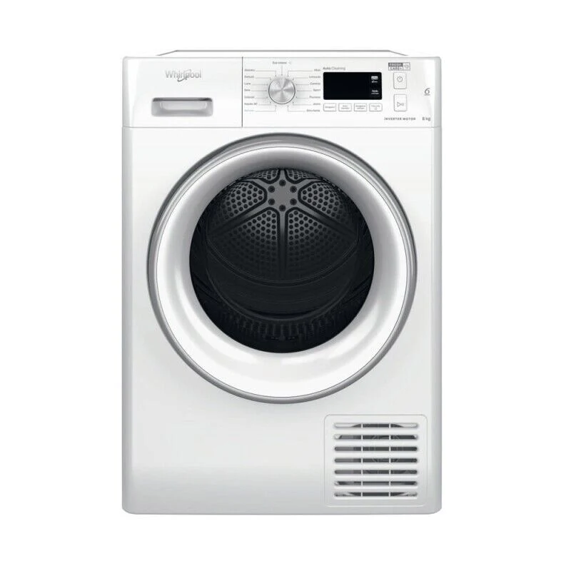 Asciugatrice A Pompa Di Calore Whirlpool FFT M11 8X3WSY IT 8 Kg Classe A+++ (A84,9xL59,7xP64,9) Tecnologia 6° SENSO Motore inverter FreshCare+