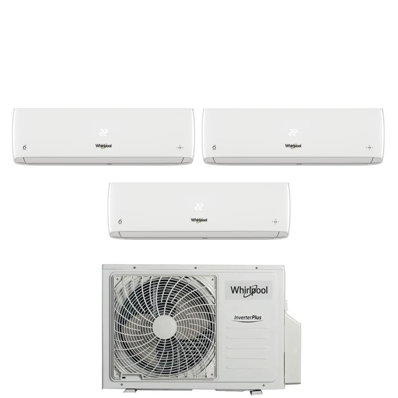 Climatizzatore Condizionatore Whirpool Trial Split Inverter 9+9+12 WA24ODU32 R-32 9000+9000+12000
