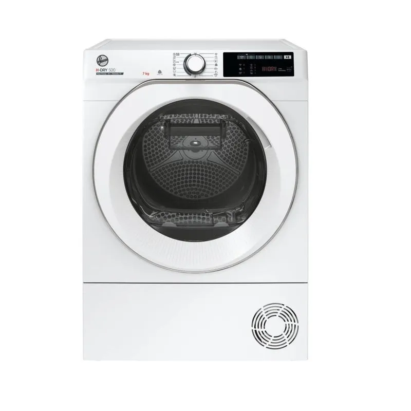 Asciugatrice Slim a Pompa di Calore Hoover ND4 H7A1TCEX-S (A85xL60xP46,5) Classe A+ H-Dry 500