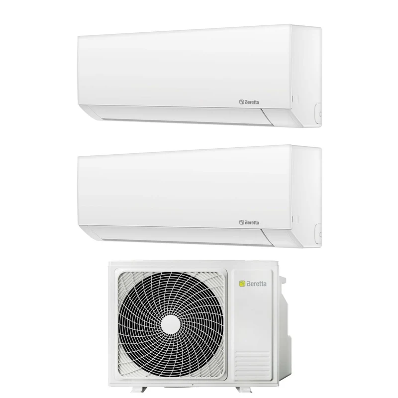Condizionatore Dual Split Beretta Breva E 9+9 con 18000-2 R-32 Wi-Fi Optional