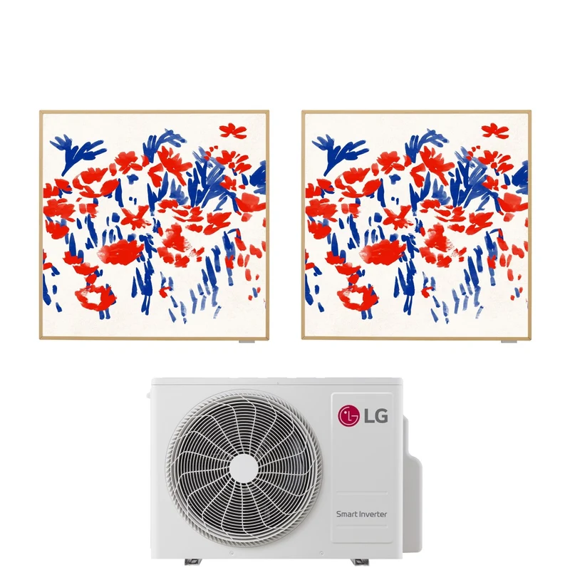 Condizionatore Dual Split LG Artcool Gallery Photo 9+9 con MU2R15 R-32 Wi-Fi Integrato