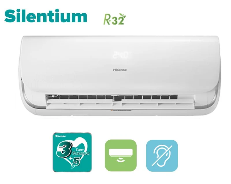 Unità Interna a Parete Hisense Inverter serie SILENTIUM 9000 BTU QA25XX0AG R-32 Wi-Fi Integrato
