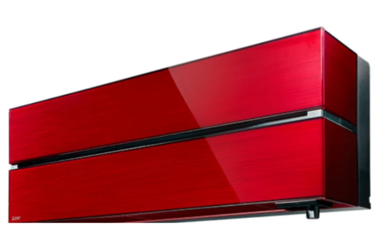 Unità Interna a Parete Mitsubishi Electric Inverter Serie Kirigamine Style 18000 BTU MSZ-LN50VGR Colore Ruby Red - Rosso