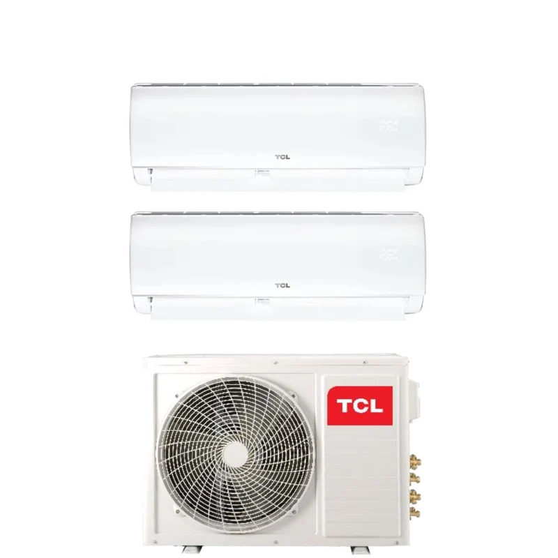 Climatizzatore Condizionatore TCL Dual Split Inverter serie ELITE 9+12 con MT1820 R-32 Wi-Fi Integrato 9000+12000