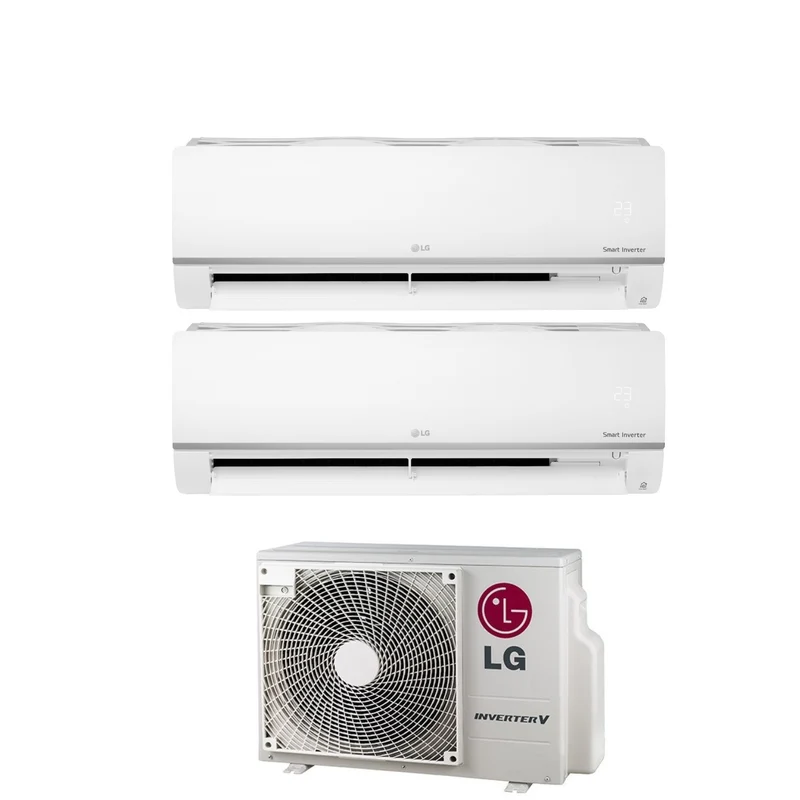 Climatizzatore Condizionatore LG Dual Split 9+9 Inverter Libero Plus 9000+9000 CON MU2R17 R-32 Wi-Fi Integrato