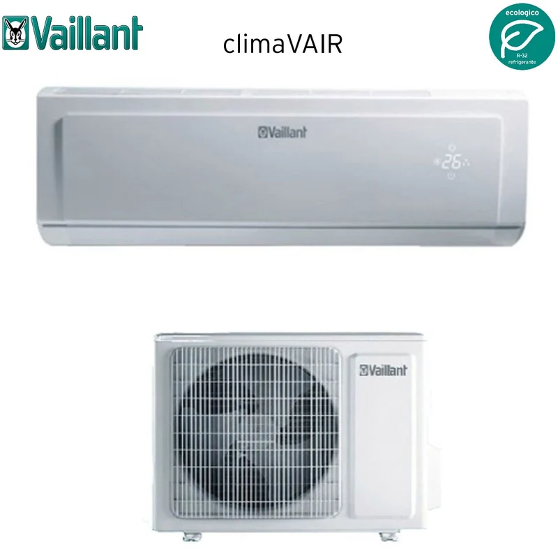 Climatizzatore Condizionatore Vaillant Inverter CLIMAVAIR VAI 8 PLUS 12000 BTU VAI 8-035WN R-32 classe A++