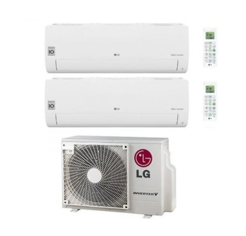 AREA OCCASIONI Climatizzatore Condizionatore LG Dual Split Inverter Serie LIBERO SMART 9+12 con MU2R15 R-32 Wi-Fi Integrato 9000+12000