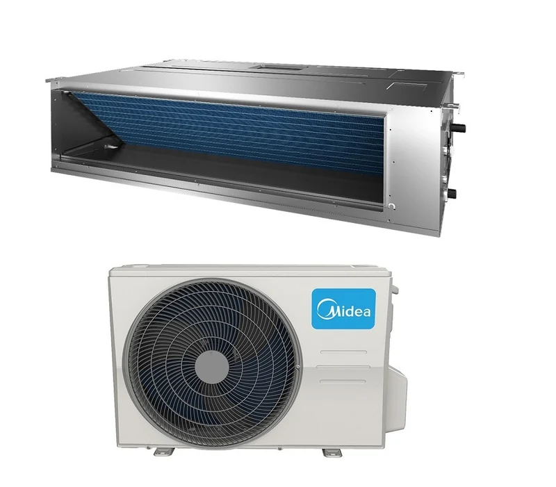 Condizionatore Canalizzato Midea 36000 btu R-32 MTI-36HWFNX TRIFASE completo di tecomando e comando a filo A++ Wi-Fi Optional -