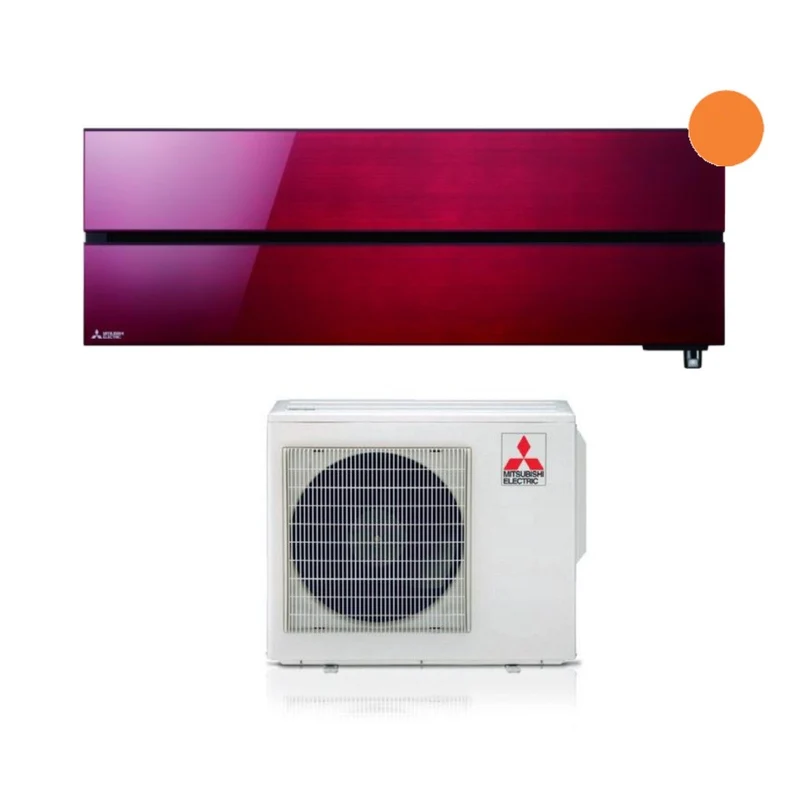 Condizionatore Mitsubishi Electric Kirigamine Style 18000 Btu MSZ-LN50VGR Ruby Red R-32 Wi-Fi Integrato