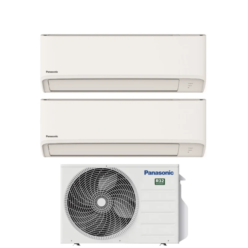 Condizionatore Dual Split Panasonic TZ 9+12 con CU-2Z41TBE R-32 Wi-Fi Integrato