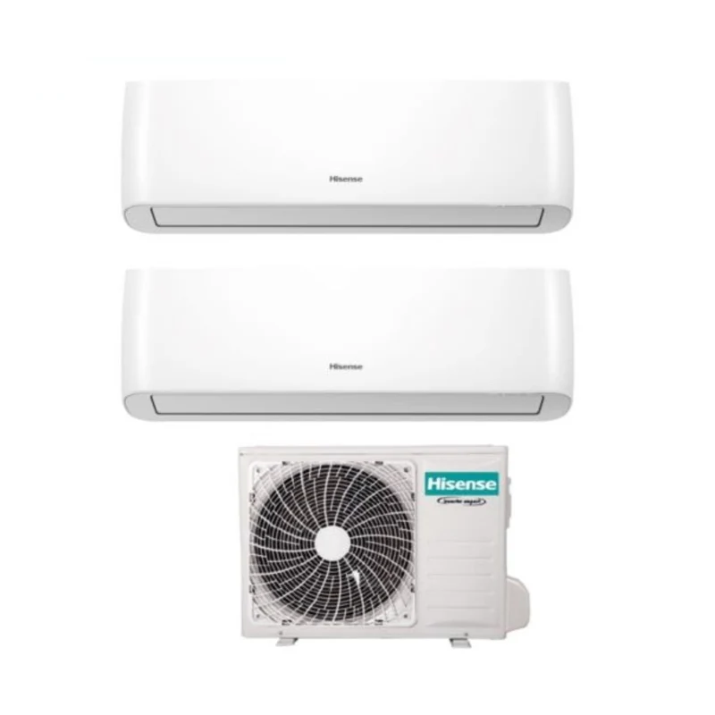 Climatizzatore Condizionatore Hisense Dual Split Inverter serie ENERGY PRO 9+12 con 2AMW50U4RXA R-32 Wi-Fi Integrato 9000+12000 - Novità