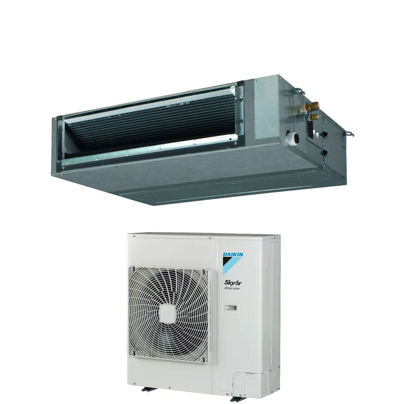 Climatizzatore Condizionatore Daikin Bluevolution Canalizzato Canalizzabile Media Prevalenza 42000 Btu FBA125A + RZASG125MY1 Trifase R-32 Wi-Fi Optional