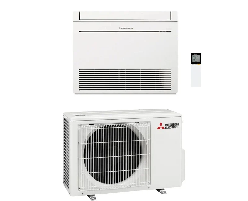 Climatizzatore Condizionatore Mitsubishi Electric Inverter Pavimento MFZ-KT35 12000 Btu Gas R-32 Wi-Fi Integrato NOVITA'