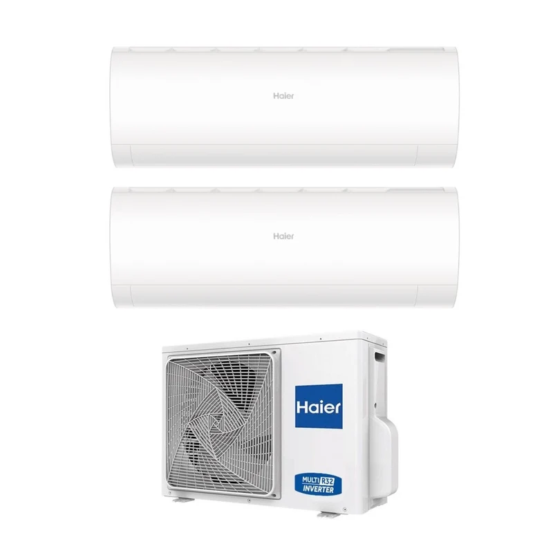 Condizionatore Dual Split Haier Pearl 12+12 con 2U50S2SM1FA-3 R-32 Wi-Fi Integrato