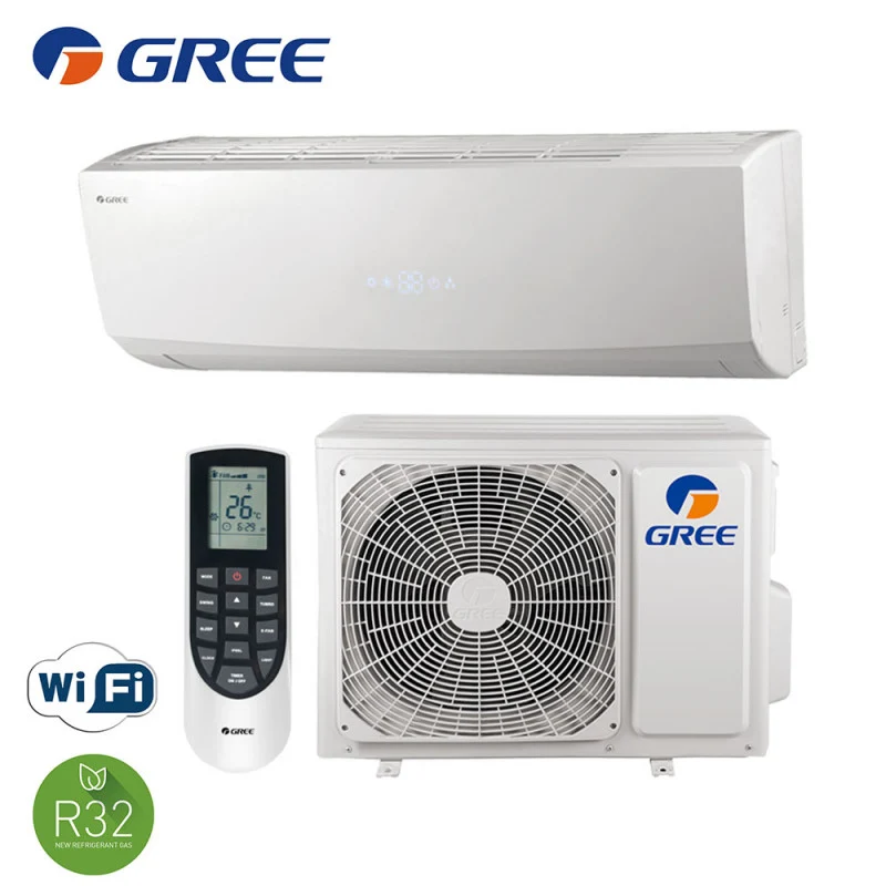 CLIMATIZZATORE CONDIZIONATORE GREE INVERTER serie LOMO 24000 BTU Wi-Fi R-32 classe A++