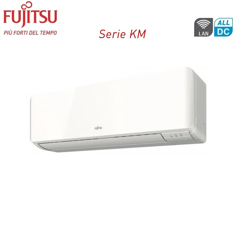 Unità Interna a Parete Fujitsu serie KM 12000 Btu ASYG12KMCC R-32 Wi-Fi Optional